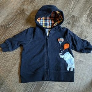 Gymboree Elephant Sweatshirt 3-6 Months